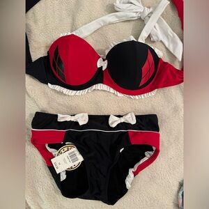 Harley Quinn swimsuit with tags